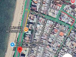 Mặt tiền nguyễn tất thànhmặt tiền biểnthanh khê giá giảm bán gấp chỉ 15tỷ3