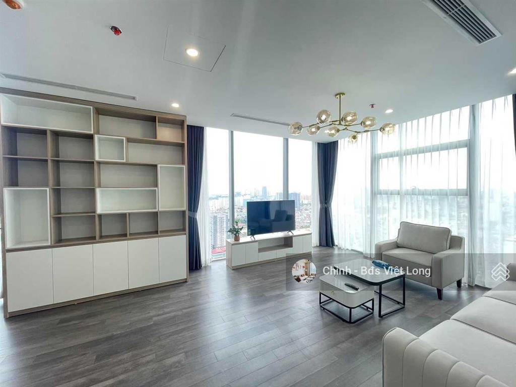 Cho thuê căn hộ hoàng cầu skyline  36 hoàng cầu, 130m2, 3pn, giá 21 triệu/tháng