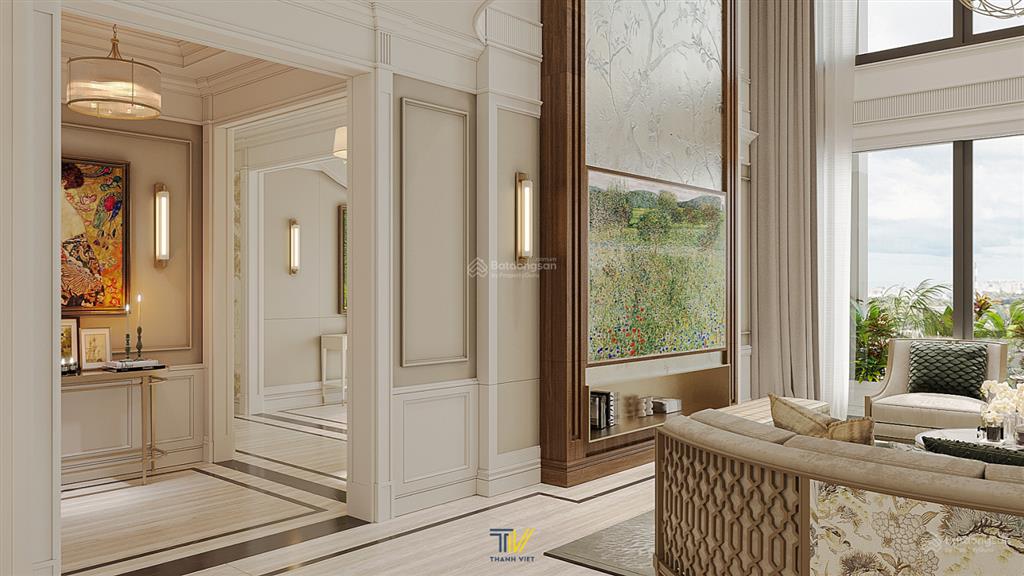 Bán penthouse kosmo tây hồ, 342 m2, 5pn, 3 ban công, full nội thất, view tuyệt đỉnh, giá 49 tỷ