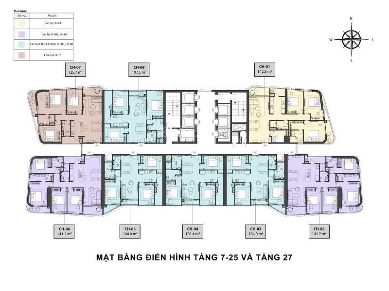 Tổng hợp căn hộ bán tòa han jardin, 101 m2  358 m2, 3 pn đến 5 pn, duplex, nội thất cao cấp