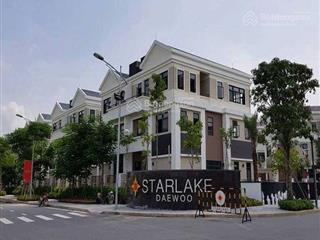 Cho thuê biệt thự đơn lập starlake siêu vip cho chuyên gia, 330 m2 đất, 3 tầng 1 hầm, nội thất xịn