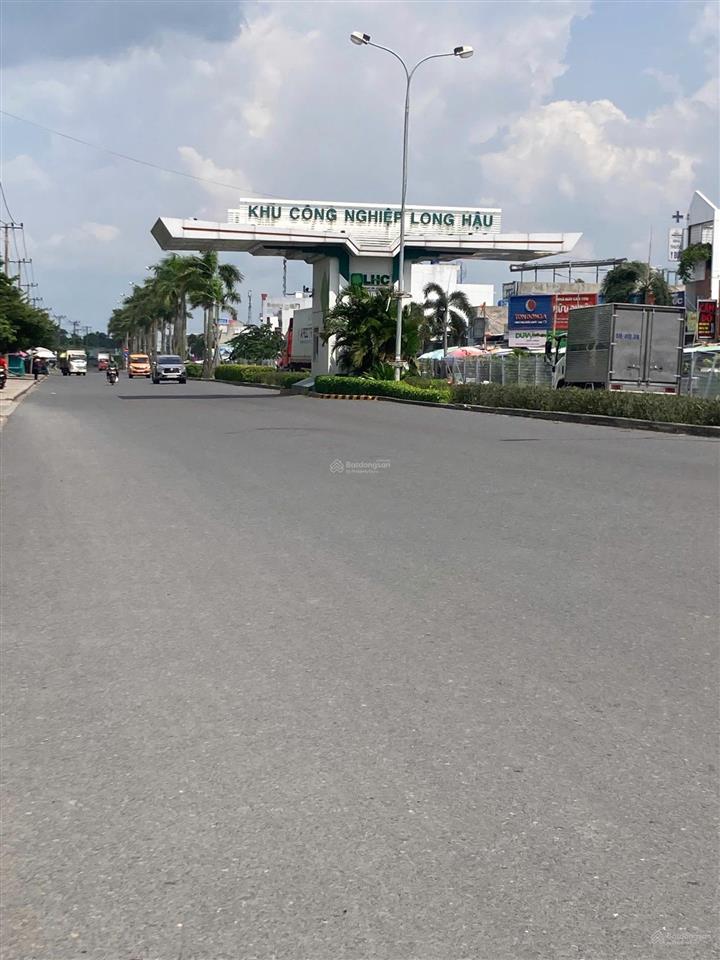 Bán nhanh kcn long hậu long an (tây ninh mới), dt đất nhỏ hiếm thấy, gần trung tâm hcm