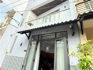 Nhà xây mới 100%, 43m2 (ngang 6m)  3pn, hẻm 3m sát mặt tiền đs8