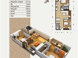Bán cc ct1 the pride, tố hữu, 5 tỷ, 88m2 2pn 2wc, full nội thất, phong thủy chuẩn