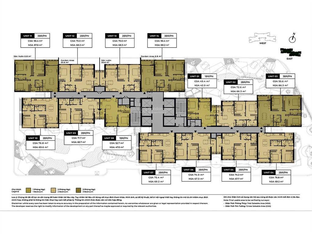 Bán căn hộ tại lumiere riverside tầng cao gồm 2 phòng ngủ view đẹp với diện tích 74m2