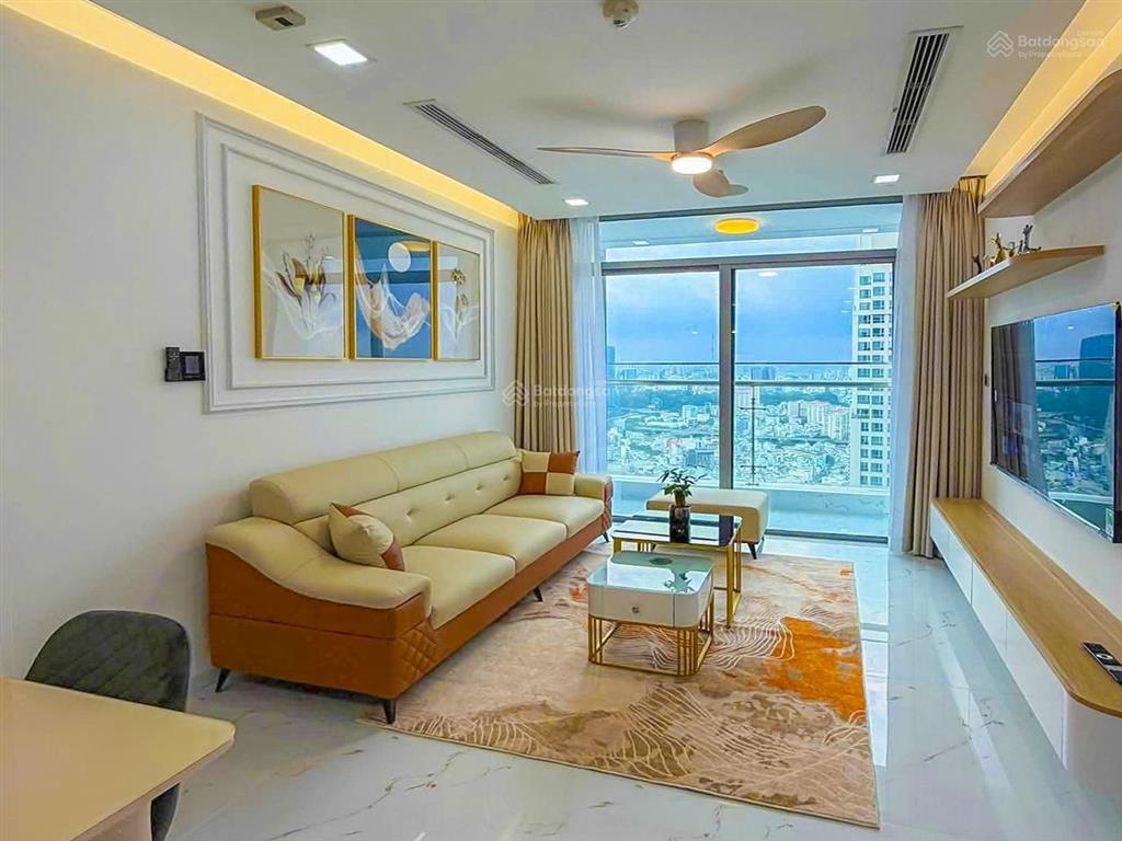 Căn hộ bán tại vinhomes central park tầng cao, view đẹp, gồm 2 phòng ngủ với diện tích 76m2