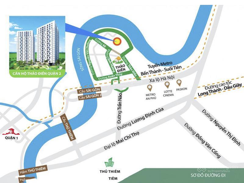 Bán căn hộ tại thủ thiêm sky gồm 2 phòng ngủ tầng trung view đẹp với diện tích 56m2