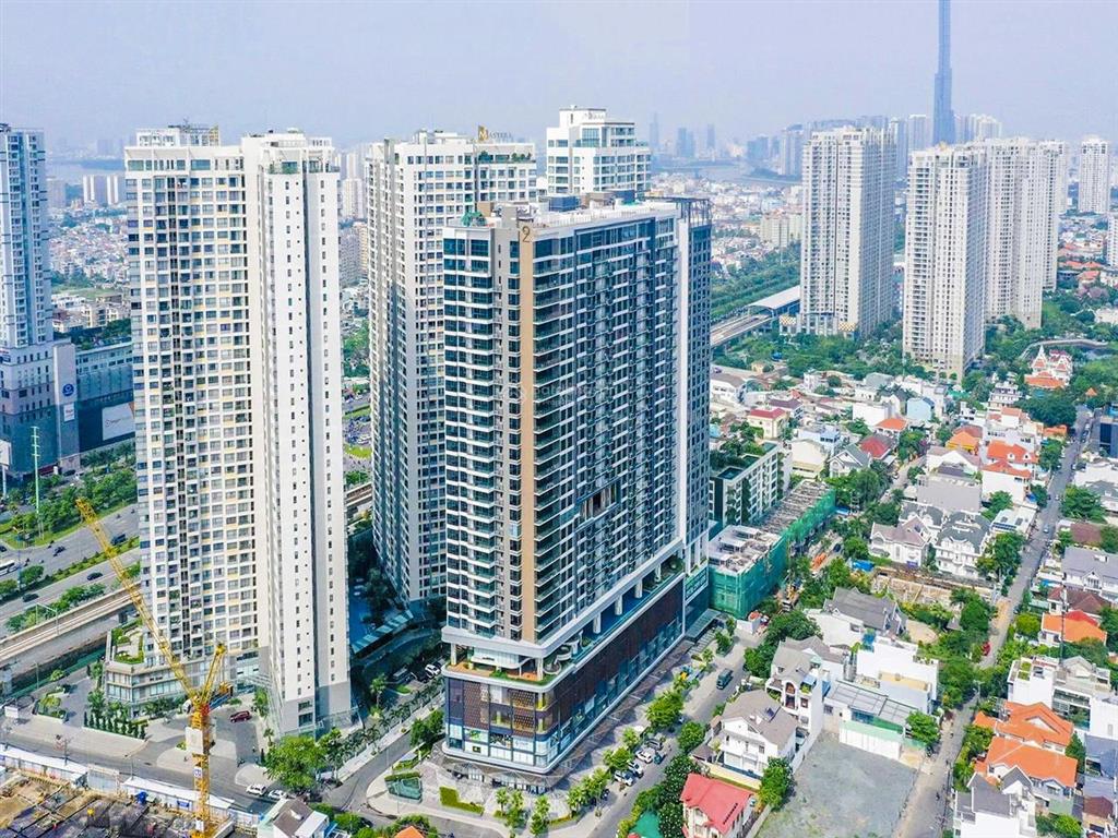 Căn hộ bán tại q2 thảo điền tầng cao view sông gồm 3 phòng ngủ với diện tích 100m2