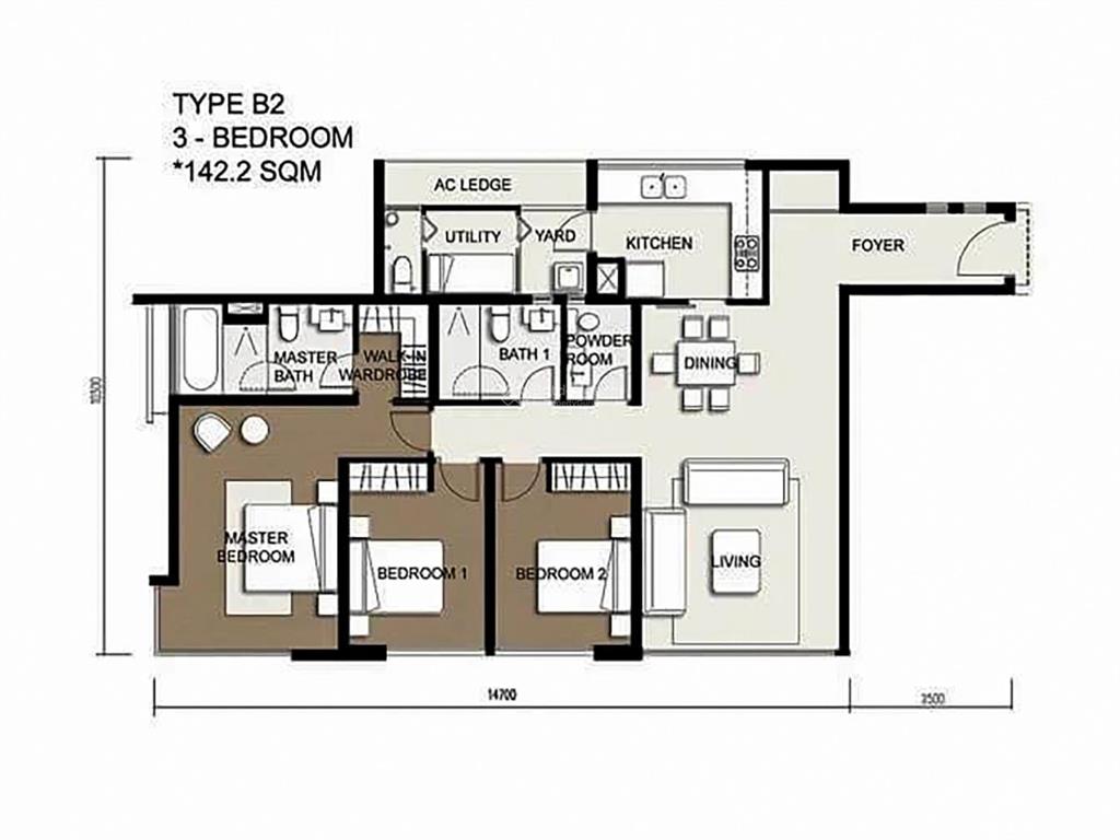 Bán căn hộ tại the vista tháp t5 gồm 3 phòng ngủ nội thất đầy đủ view hồ bơi