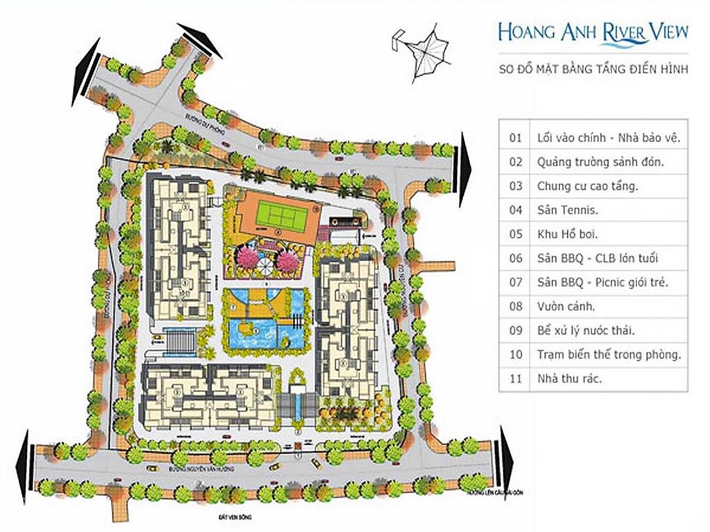 Bán căn hộ tại hoàng anh riverview gồm 4 phòng ngủ tầng trung view đẹp với diện tích 177m2