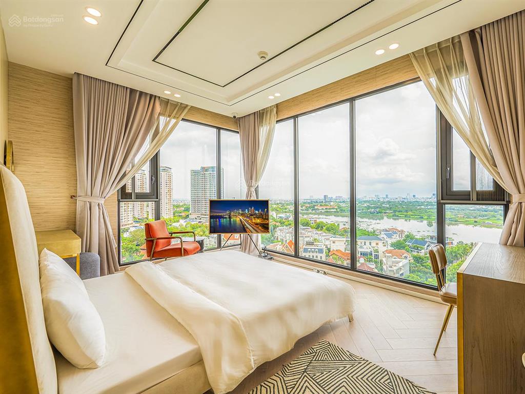 Bán căn hộ tại d'edge thảo điền tầng trung gồm 4 phòng ngủ view đẹp với diện tích 187m2