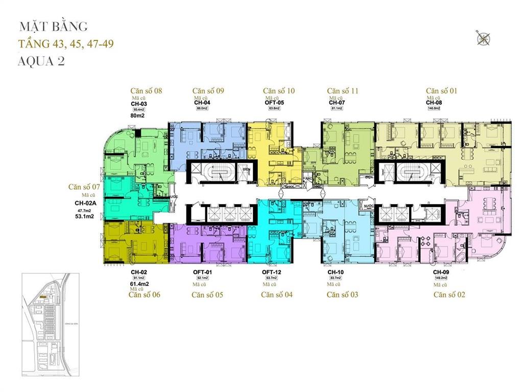 Bán căn hộ officetel tại vinhomes golden river gồm 2pn, tầng cao, view đẹp với diện tích 68m2