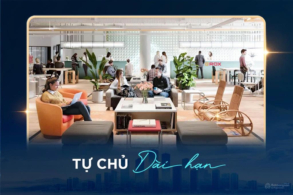 Rox tower văn phòng hạng a chỉ từ 5x tr/m² goldmark city