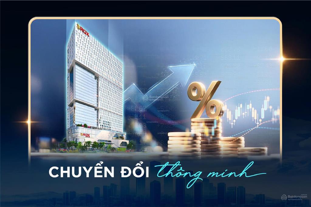 Rox tower văn phòng hạng a chỉ từ 5x tr/m² goldmark city