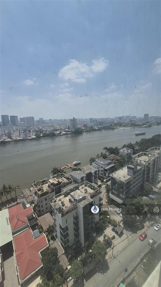 Hót deal! cho thuê ch hoàng anh river view 3pn, 3wc giá 25tr, lầu cao, full nội thất