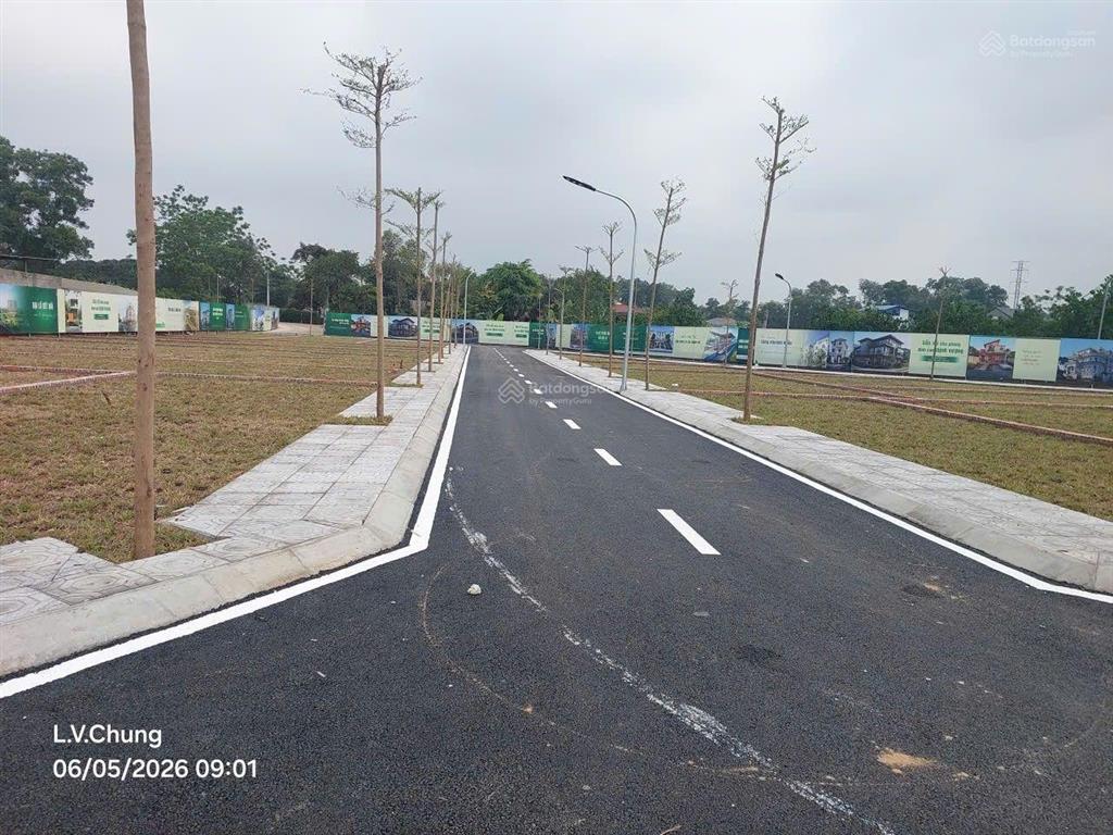 Đầu tư! phân lô cnc hòa lạc 100m2, gần ql21, mặt tiền rộng, full hạ tầng, chỉ 29 triệu/m2, sđcc