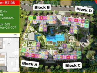 Chuyển nhượng căn hộ 2pn  tòa b7.06 dự án elysian lò lu