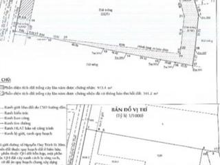 58 triệu/m2, lô đất 6024m2 mặt tiền nguyễn duy trinh, mặt tiền siêu rộng 47m