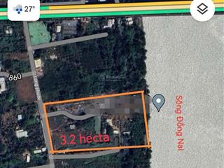 Bán đất mặt tiền sông 3ha2 chỉ 20tr/m2 long phước  sông đn, p. long phước q9