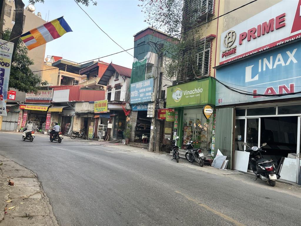 Lô góc bà triệu, hà đông, 58m, 3 tầng, mt 5,2 m, giá chỉ 6,8 tỷ. kinh doanh