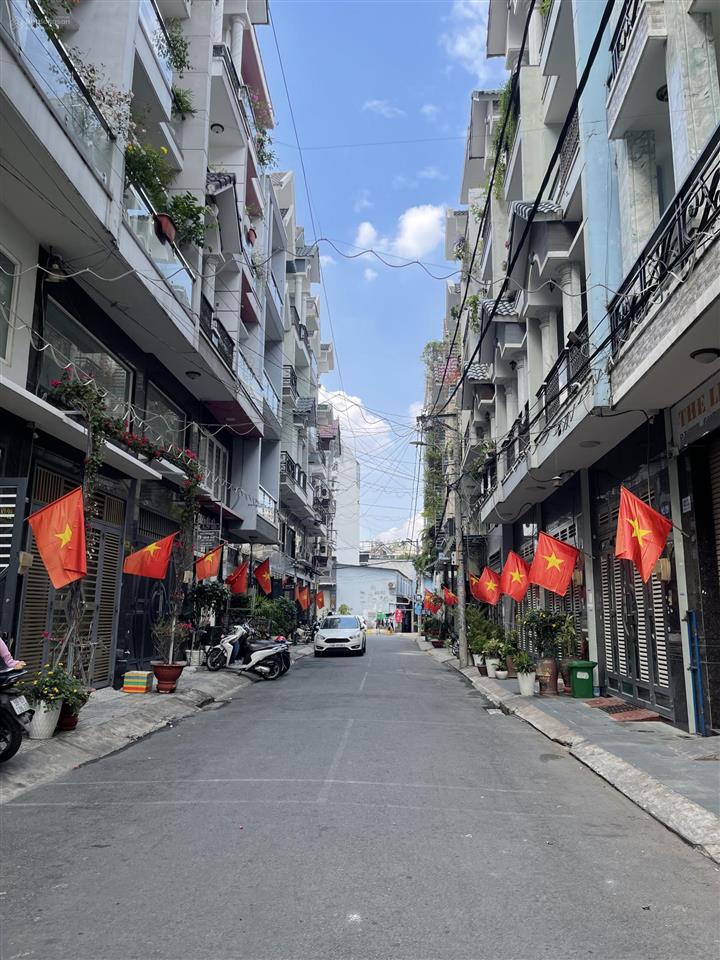 Nhà chính chủ khu đồng bộ 5 tầng, 60m2 ngang 4m, hẻm 8m hoàng bật đạt, 8.x tỷ