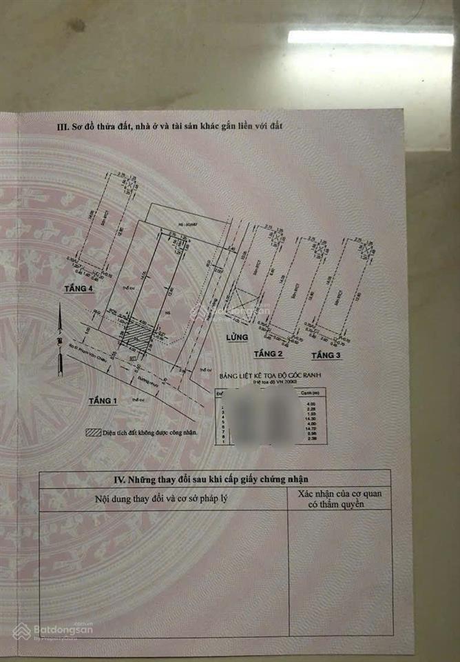Nhà chính chủ 5 tầng, 4x18, hẻm tải tranh thông kinh doanh phạm văn chiêu, 8,2 tỷ