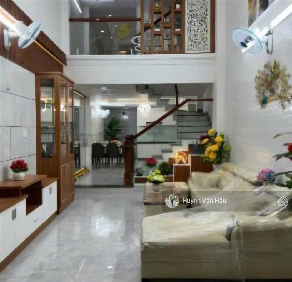 Nhỉnh 8 tỷ  nhà 5 tầng thang máy, 67m2 (4x15) nh 6m, thu 30 triệu/tháng  hxh phạm văn chiêu, gv