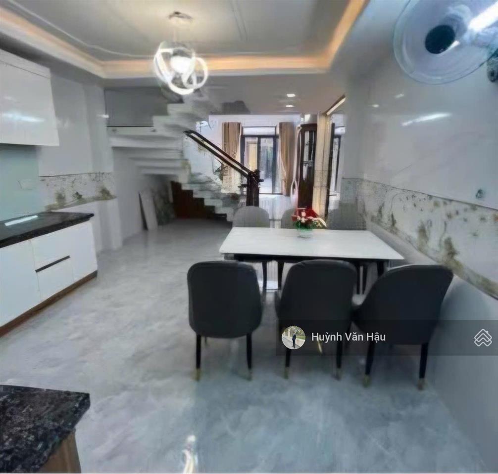 Nhỉnh 8 tỷ  nhà 5 tầng thang máy, 67m2 (4x15) nh 6m, thu 30 triệu/tháng  hxh phạm văn chiêu, gv