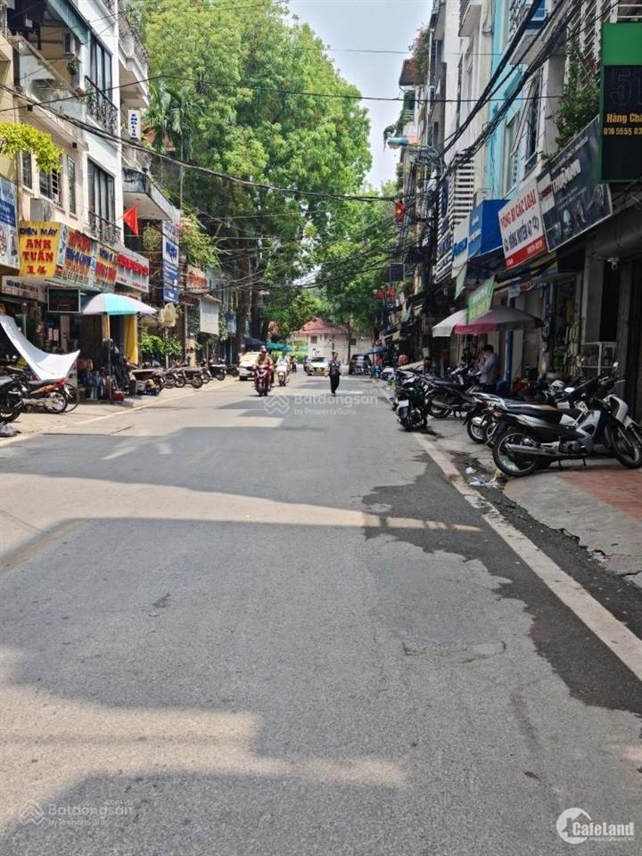 Cần bán nhà mặt phố hàng cháo quận ba đình hà nội .dt35m2 x6t, mt5m.kinh doanh sầm uất,vỉa hè rộng