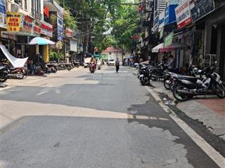 Cần bán nhà mặt phố hàng cháo quận ba đình hà nội .dt35m2 x6t, mt5m.kinh doanh sầm uất,vỉa hè rộng