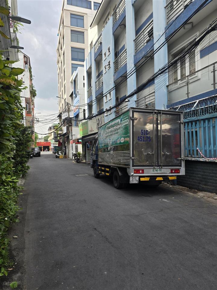 Ngay chợ tân bình lý thường kiệt  hẻm 6m  vừa ở vừa kinh doanh  4 tầng  4pn