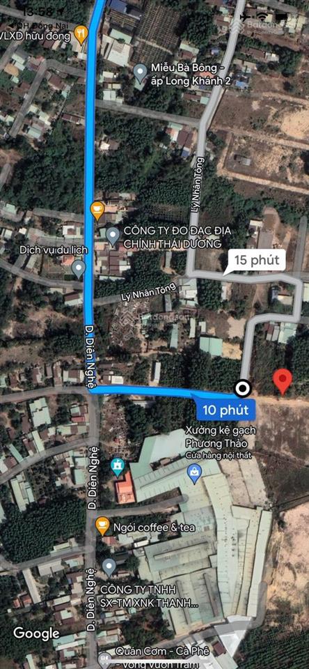 Kẹt vốn, bán nhanh lô đất 542m2 tại phường tam phước, biên hòa, đồng nai