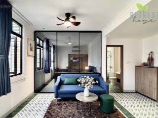 Căn hộ 1pn + 1pk cho thuê tại quận tân bình cửa sổ trời ban công full nội thất 3 phút đến sân bay