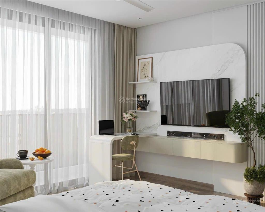 Căn hộ 1 phòng ngủ cho thuê quận tân bình  cửa sổ trời thoáng mát  full nội thất  ngay sân bay