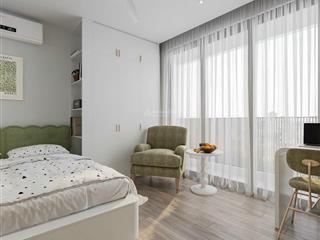 Căn hộ 1 phòng ngủ cho thuê quận tân bình  cửa sổ trời thoáng mát  full nội thất  ngay sân bay