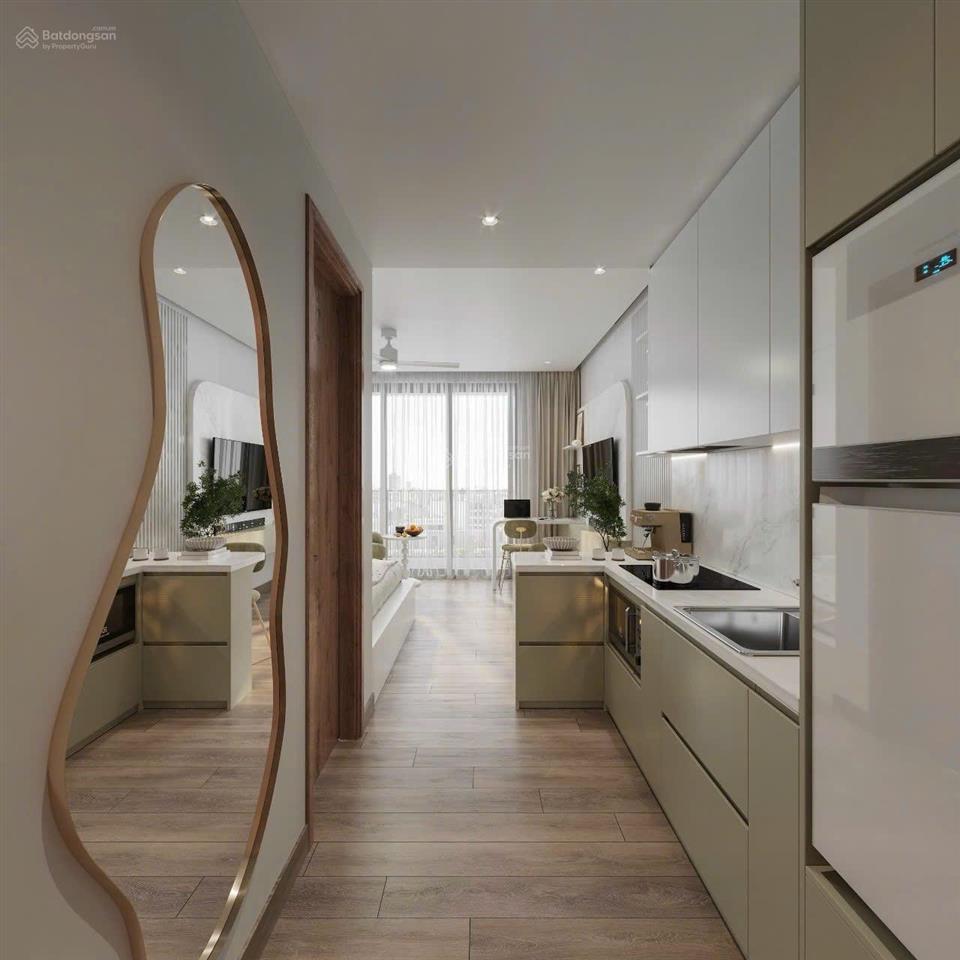 Căn hộ 1 phòng ngủ cho thuê quận tân bình  cửa sổ trời thoáng mát  full nội thất  ngay sân bay