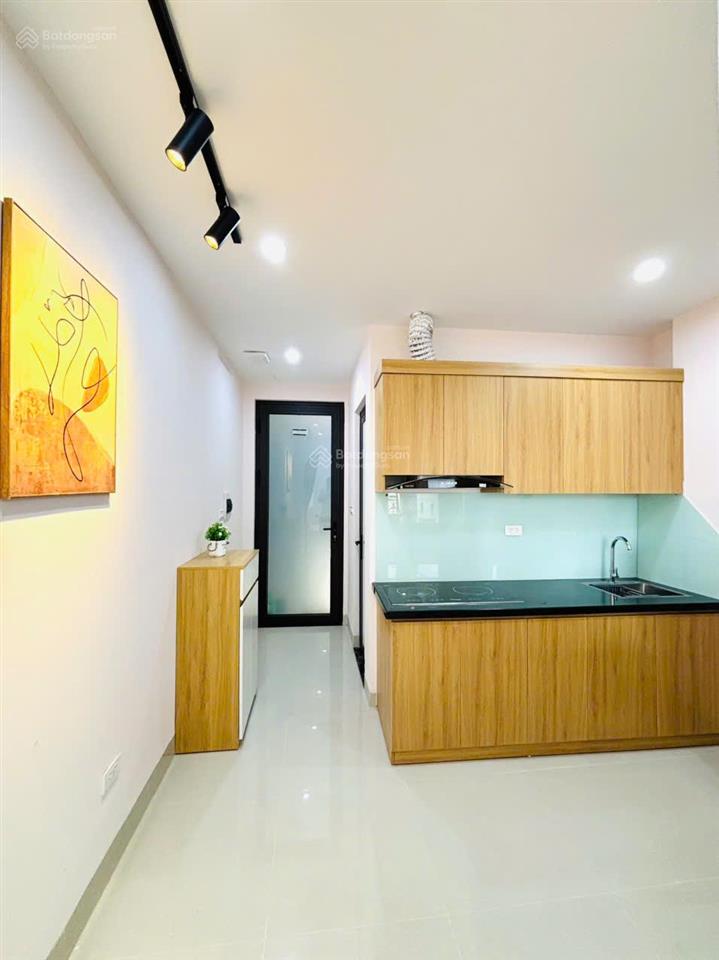 Cho thuê chung cư mini 1 ngủ 1 bếp ban công, máy giặt riêng đầy đủ tiện nghi ở ngõ 376 thụy khuê