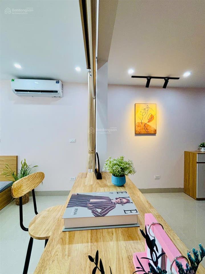 Cho thuê chung cư mini 1 ngủ 1 bếp ban công, máy giặt riêng đầy đủ tiện nghi ở ngõ 376 thụy khuê