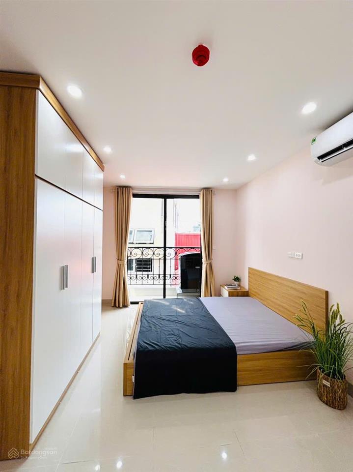 Cho thuê chung cư mini 1 ngủ 1 bếp ban công, máy giặt riêng đầy đủ tiện nghi ở ngõ 376 thụy khuê