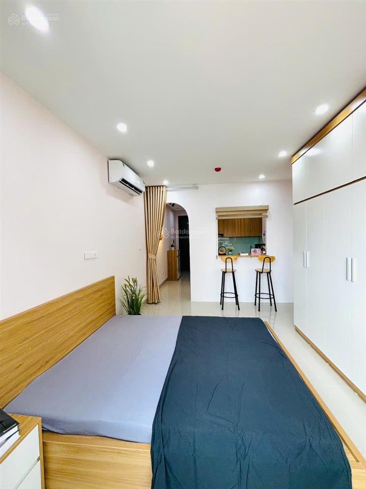 Cho thuê chung cư mini 1 ngủ 1 bếp ban công, máy giặt riêng đầy đủ tiện nghi ở ngõ 376 thụy khuê
