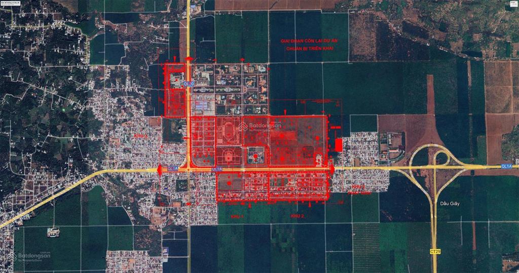 Nhà đất khu đô thị trung tâm dầu giây  the link city