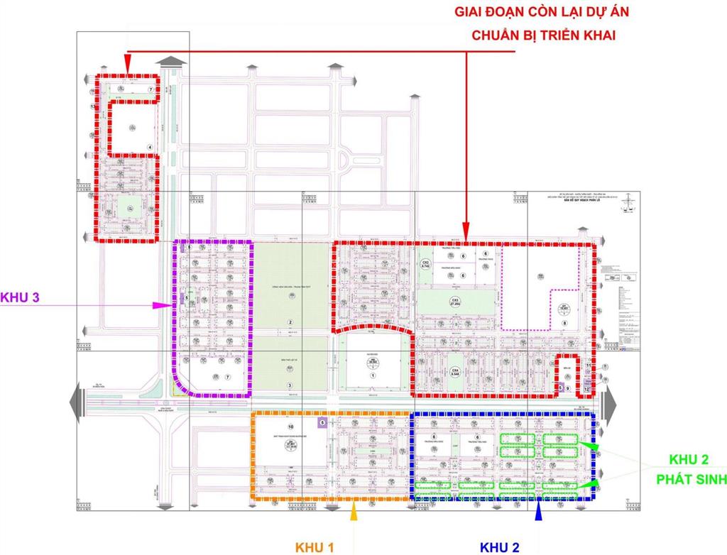 Nhà đất khu đô thị trung tâm dầu giây  the link city