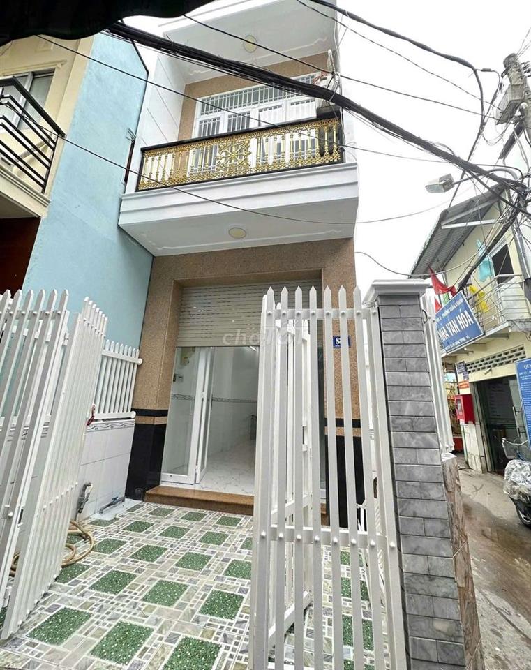 cho thuê nhà 2 lầu 3pn, 3wc trục chính hẻm Quang Trung
