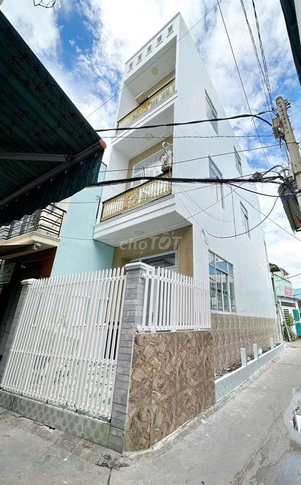 cho thuê nhà 2 lầu 3pn, 3wc trục chính hẻm Quang Trung