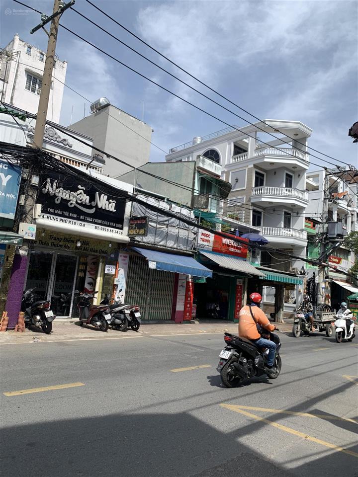 Nhà mặt tiền kinh doanh hưng phú, 4x20m, quận 8, giá 11tỷ