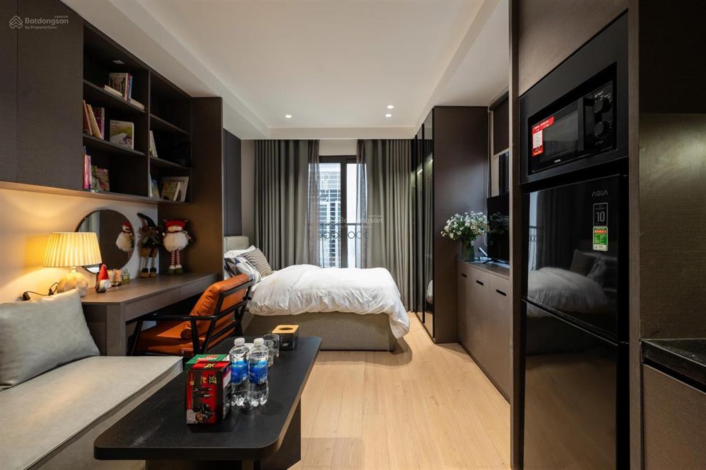 Cho thuê phòng studio tại trung kính, quận cầu giấy, nhận xe điện, nội thất hiện đại