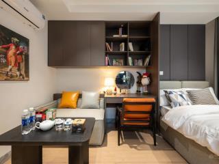 Cho thuê phòng studio tại trung kính, quận cầu giấy, nhận xe điện, nội thất hiện đại