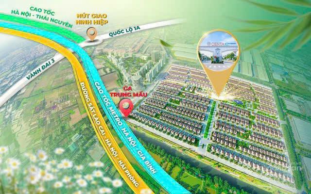 Bán biệt thự góc 302m view hồ & công viên vị trí đẹp nhất centa riverside giá chỉ 38 tỷ