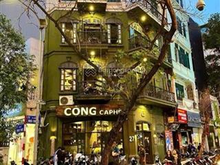 Cho thuê nhà mặt phố trần phú, diện tích 90m2 x 4 tầng, mt lô góc 18m, kinh doanh mọi mô hình