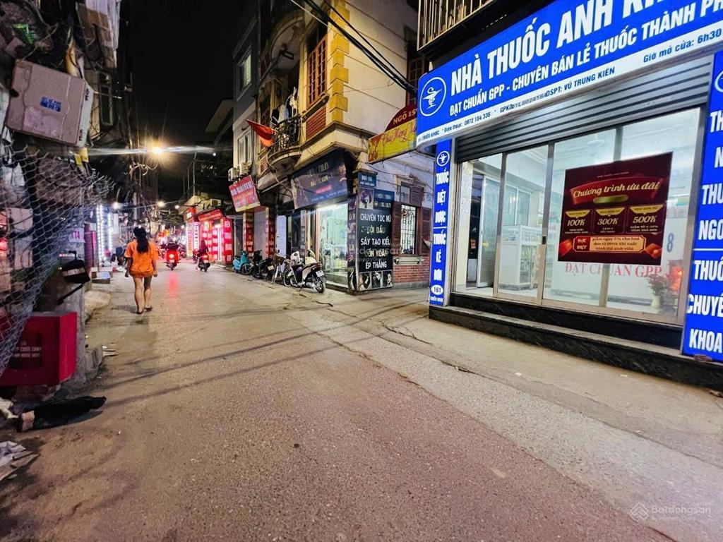 Cho thuê nhà kinh doanh ngõ 6b phố triều khúc, diện tích 250m2 x 2 tầng, mặt tiền 8m, mọi mô hình